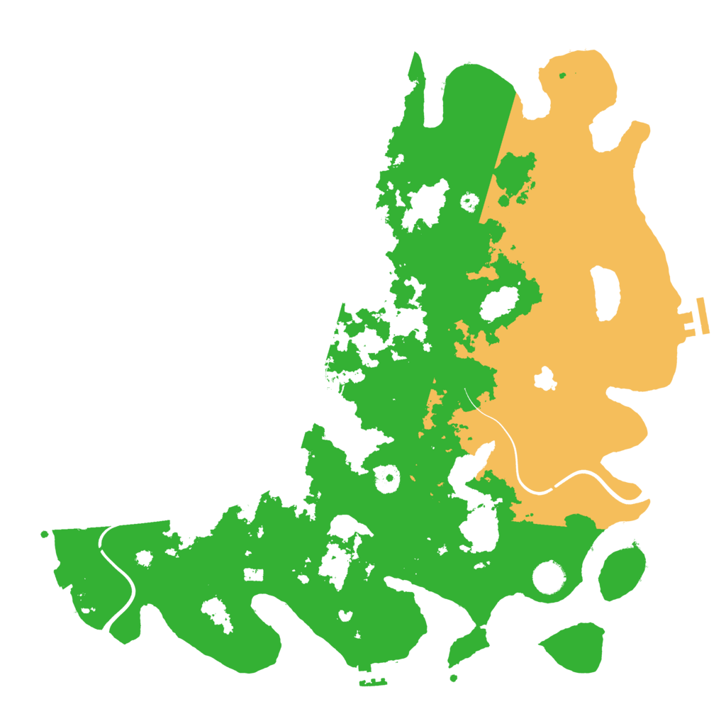 Biome Rust Map: Procedural Map, Size: 4000, Seed: 1062230464