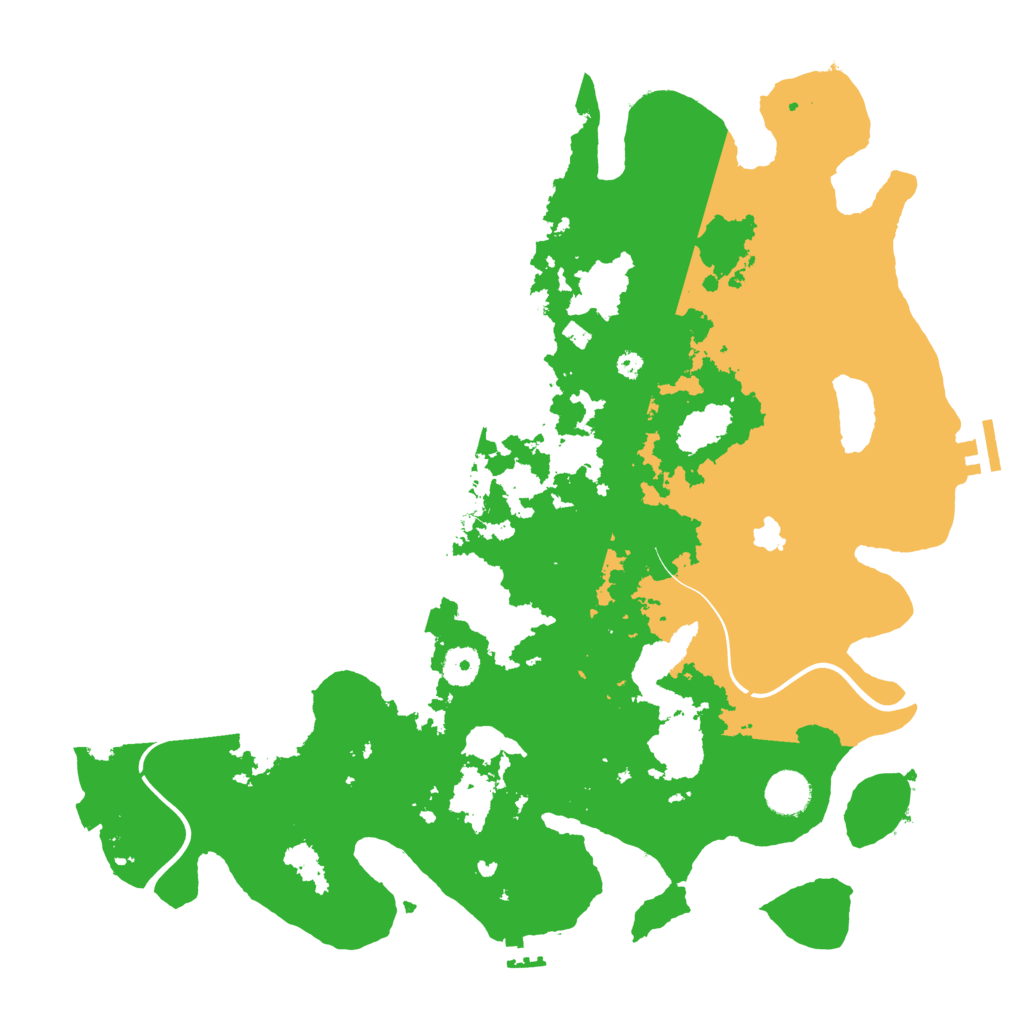 Biome Rust Map: Procedural Map, Size: 4000, Seed: 1062230464