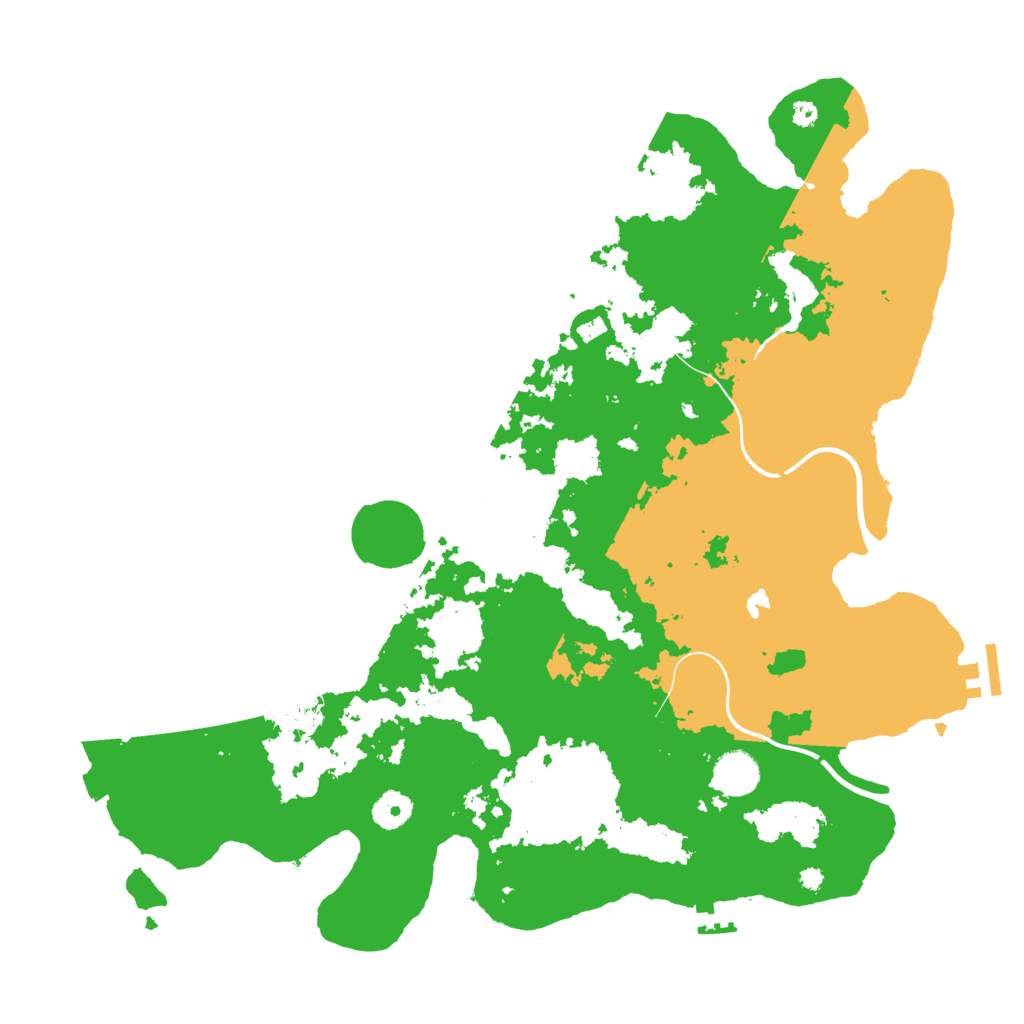 Biome Rust Map: Procedural Map, Size: 4000, Seed: 102002399