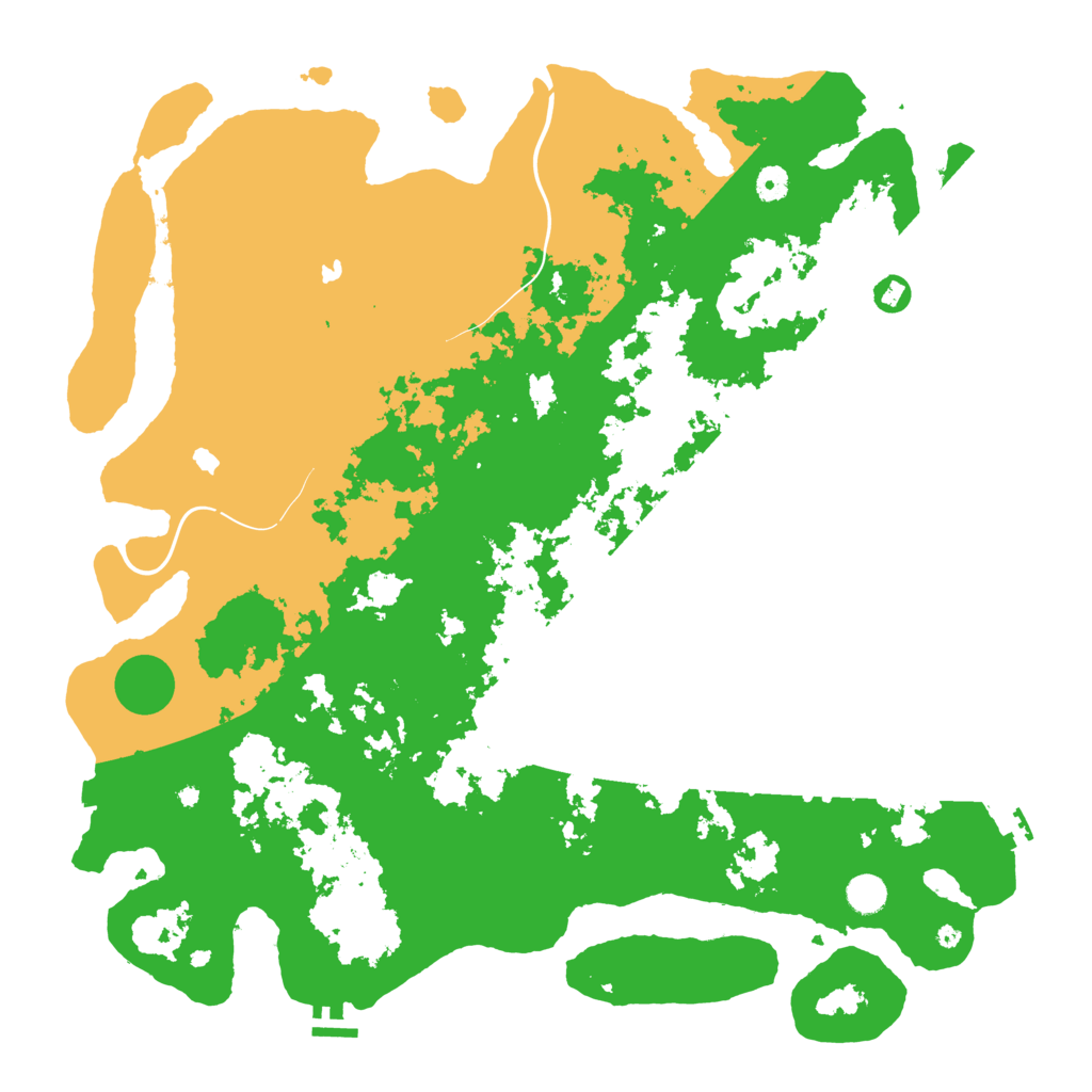 Biome Rust Map: Procedural Map, Size: 4800, Seed: 659905043