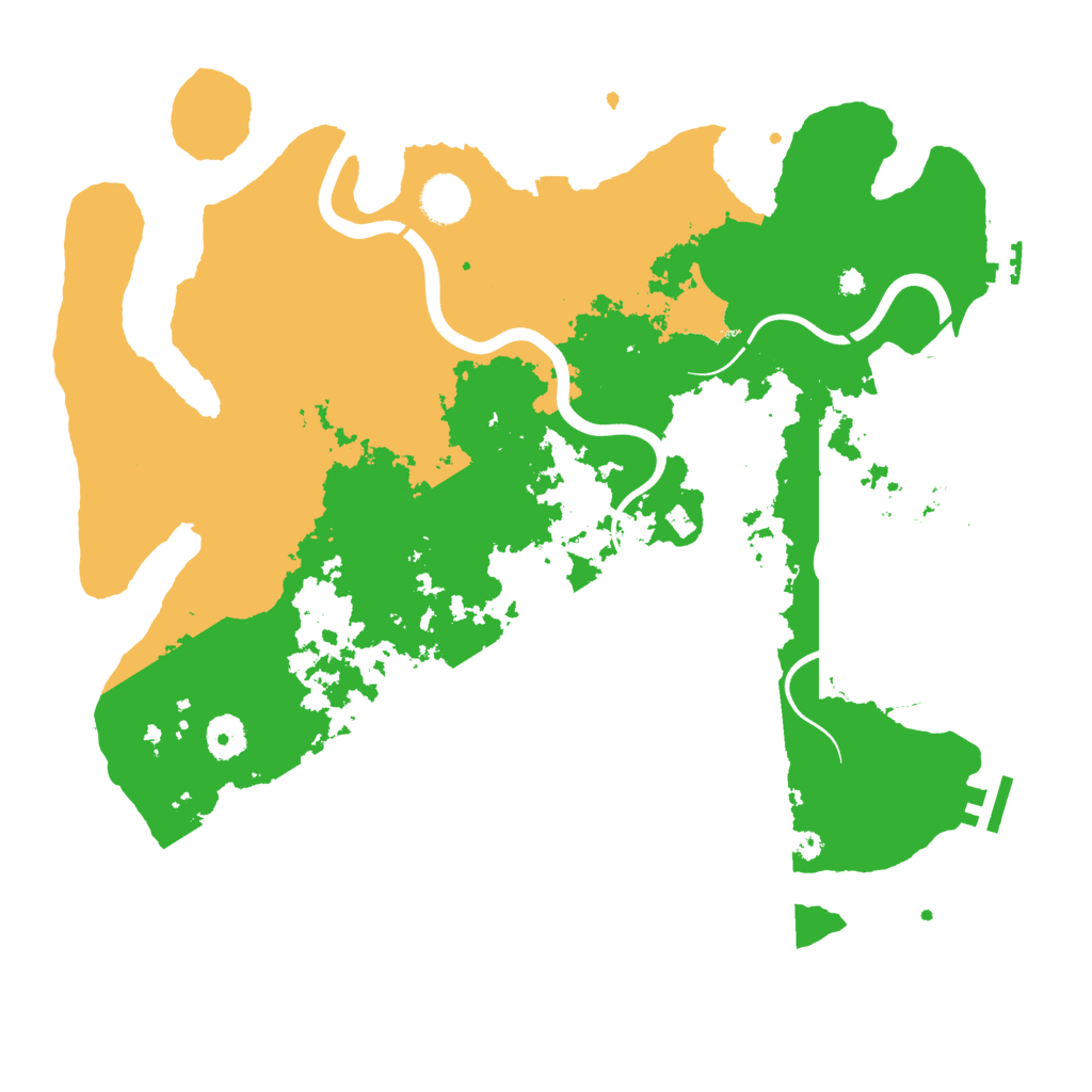 Biome Rust Map: Procedural Map, Size: 3850, Seed: 56
