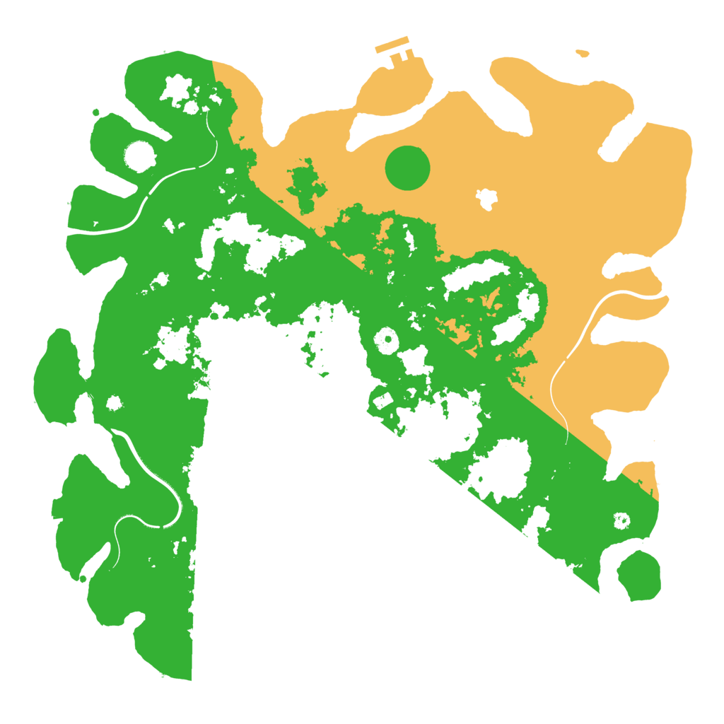 Biome Rust Map: Procedural Map, Size: 4250, Seed: 1099368117