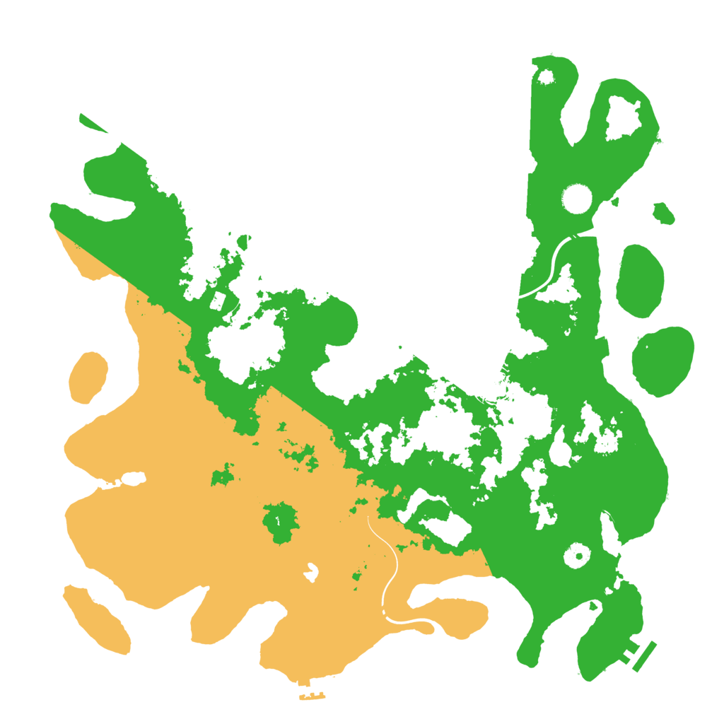 Biome Rust Map: Procedural Map, Size: 4250, Seed: 303546815