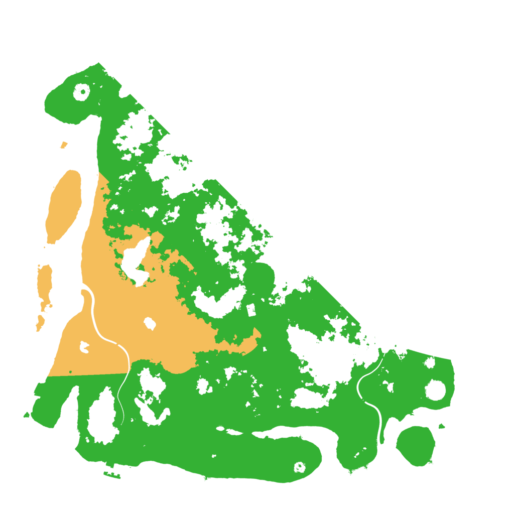 Biome Rust Map: Procedural Map, Size: 4500, Seed: 1731312085