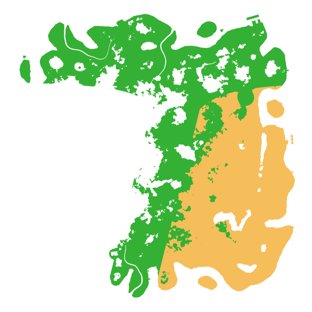 Biome Rust Map: Procedural Map, Size: 5000, Seed: 1015470676