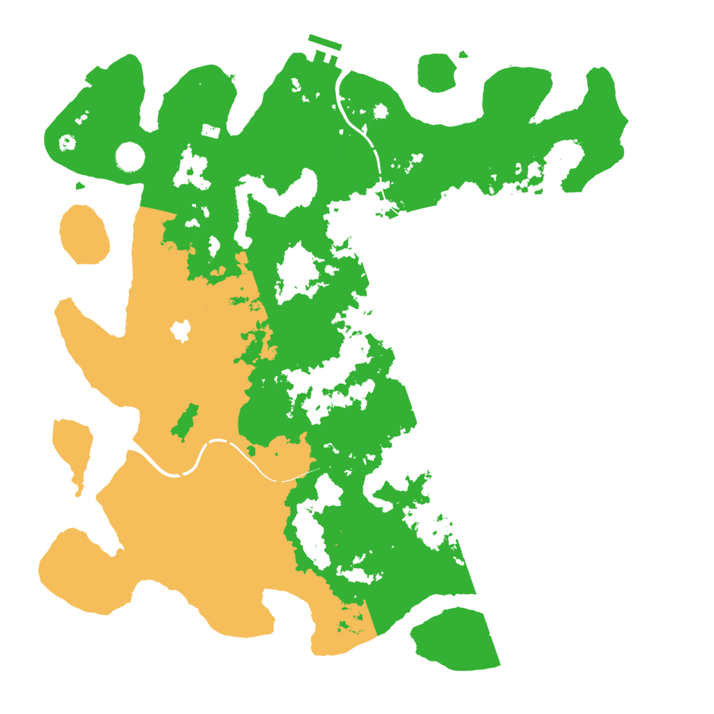 Biome Rust Map: Procedural Map, Size: 4250, Seed: 870259401
