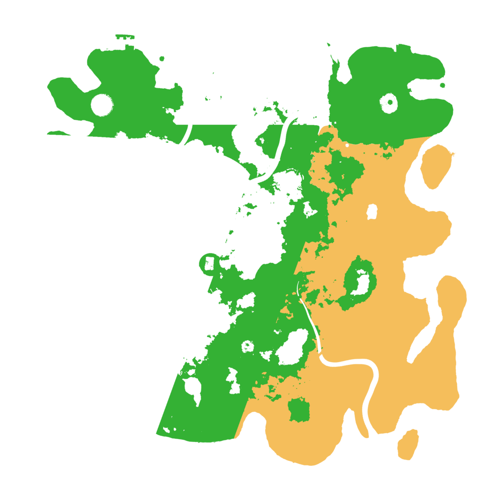 Biome Rust Map: Procedural Map, Size: 4000, Seed: 74332176