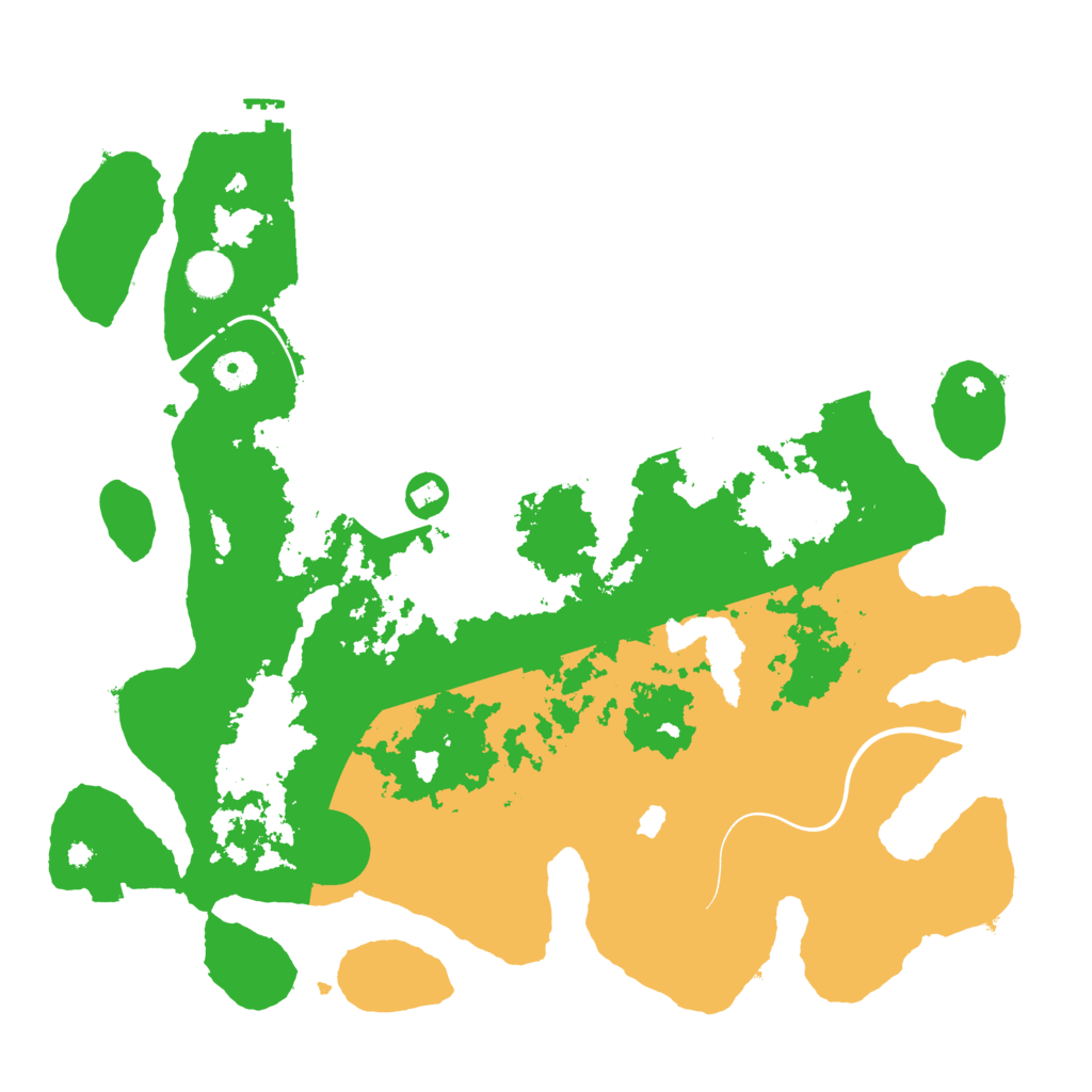 Biome Rust Map: Procedural Map, Size: 4050, Seed: 1350613912