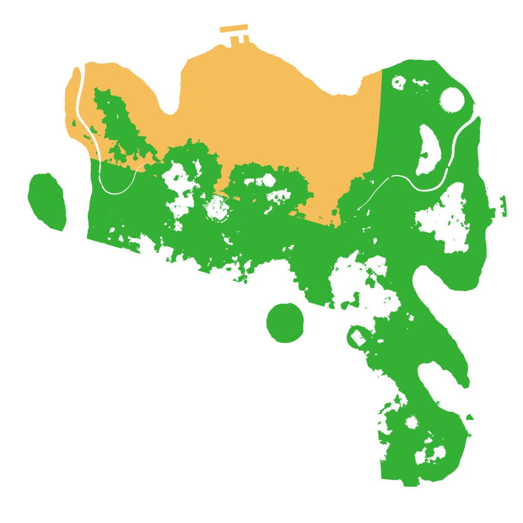 Biome Rust Map: Procedural Map, Size: 3755, Seed: 2147483647
