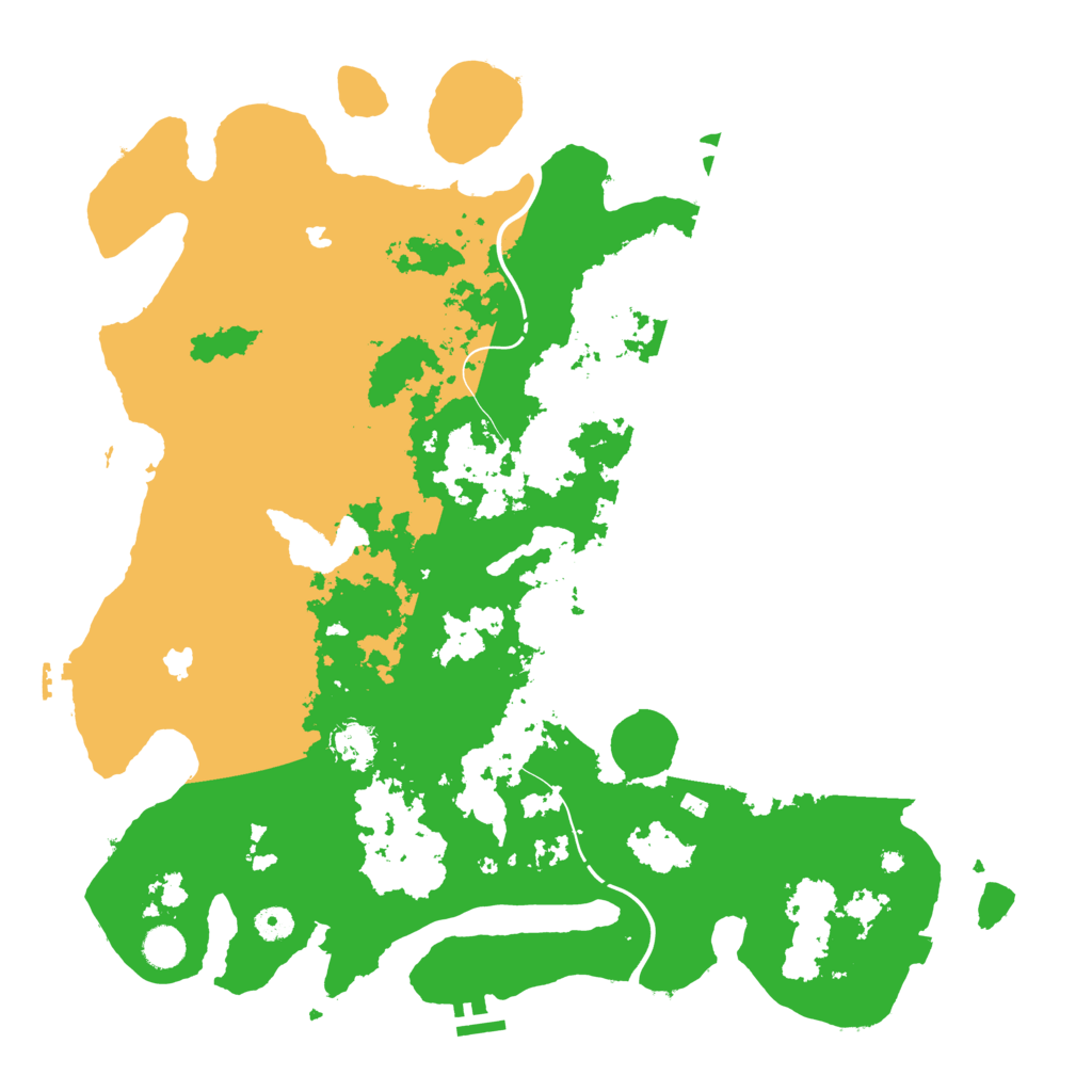 Biome Rust Map: Procedural Map, Size: 4500, Seed: 1508414353