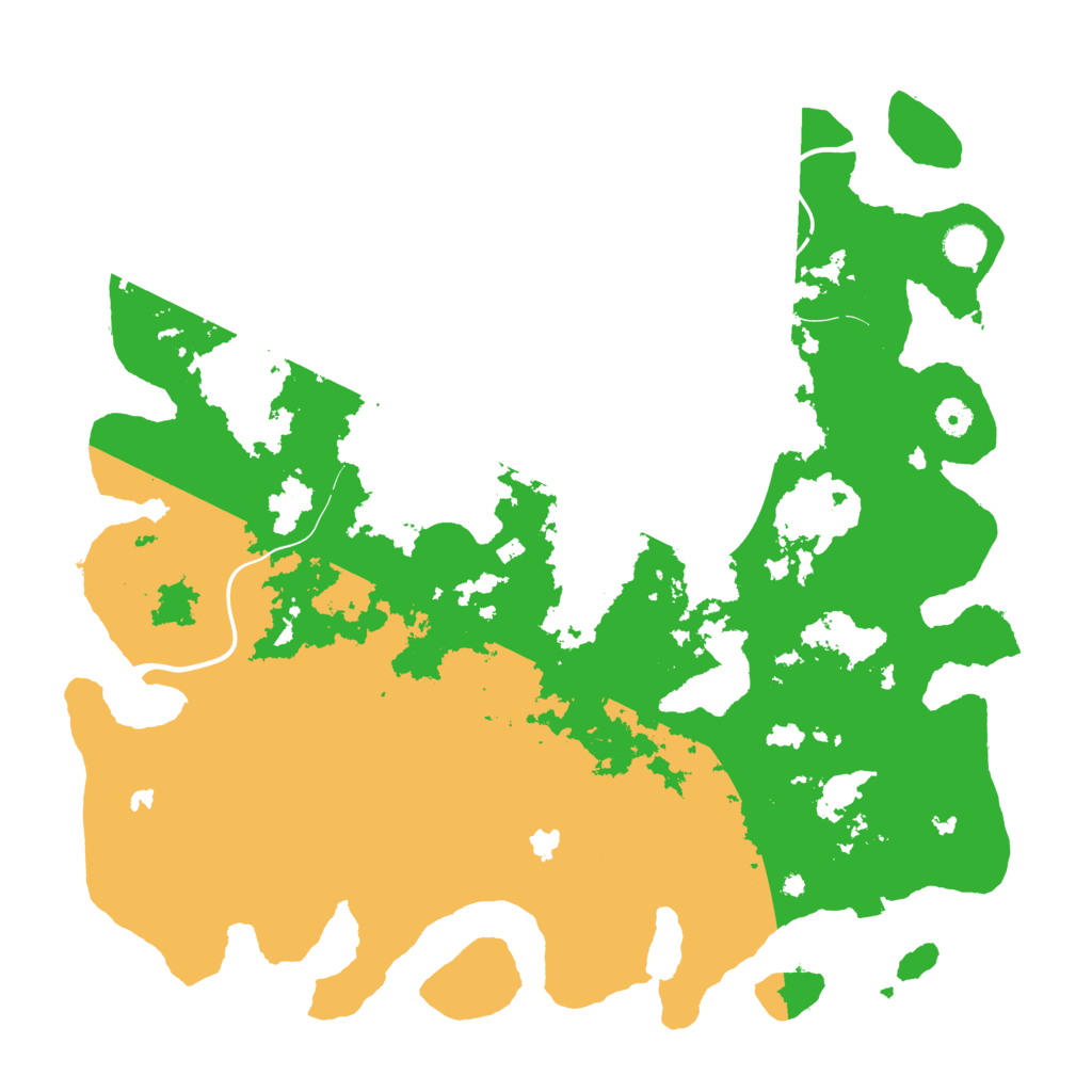 Biome Rust Map: Procedural Map, Size: 4500, Seed: 1676507062