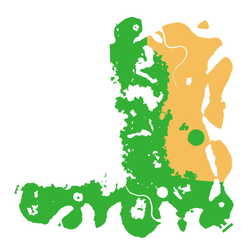 Biome Rust Map: Procedural Map, Size: 4000, Seed: 1614135950