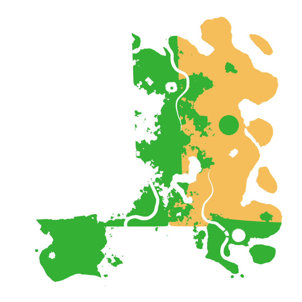 Biome Rust Map: Procedural Map, Size: 4000, Seed: 828174402