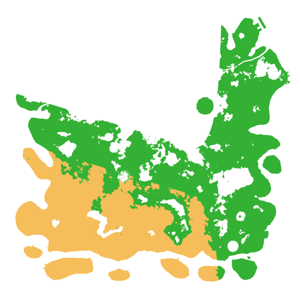 Biome Rust Map: Procedural Map, Size: 4800, Seed: 1088364317