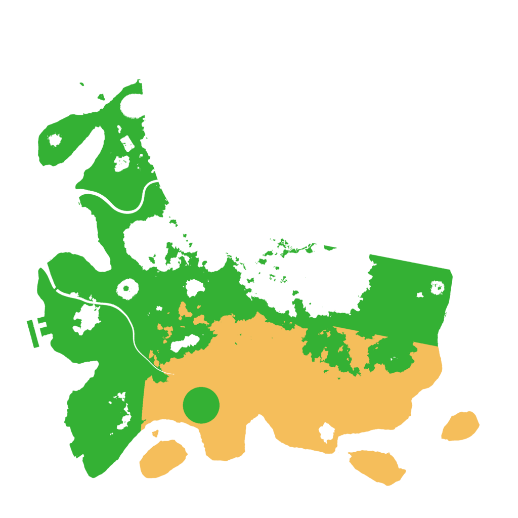 Biome Rust Map: Procedural Map, Size: 3750, Seed: 865658023