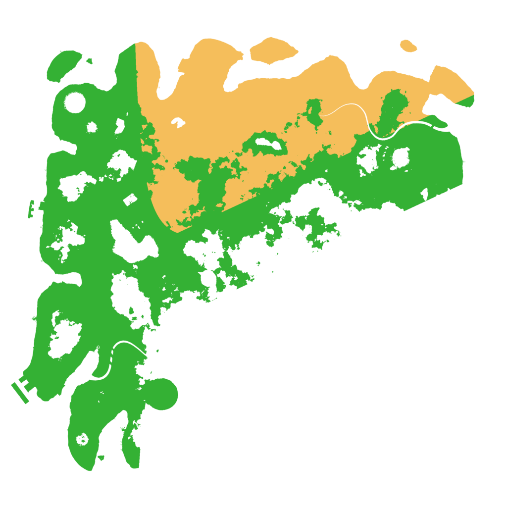 Biome Rust Map: Procedural Map, Size: 4251, Seed: 223543185