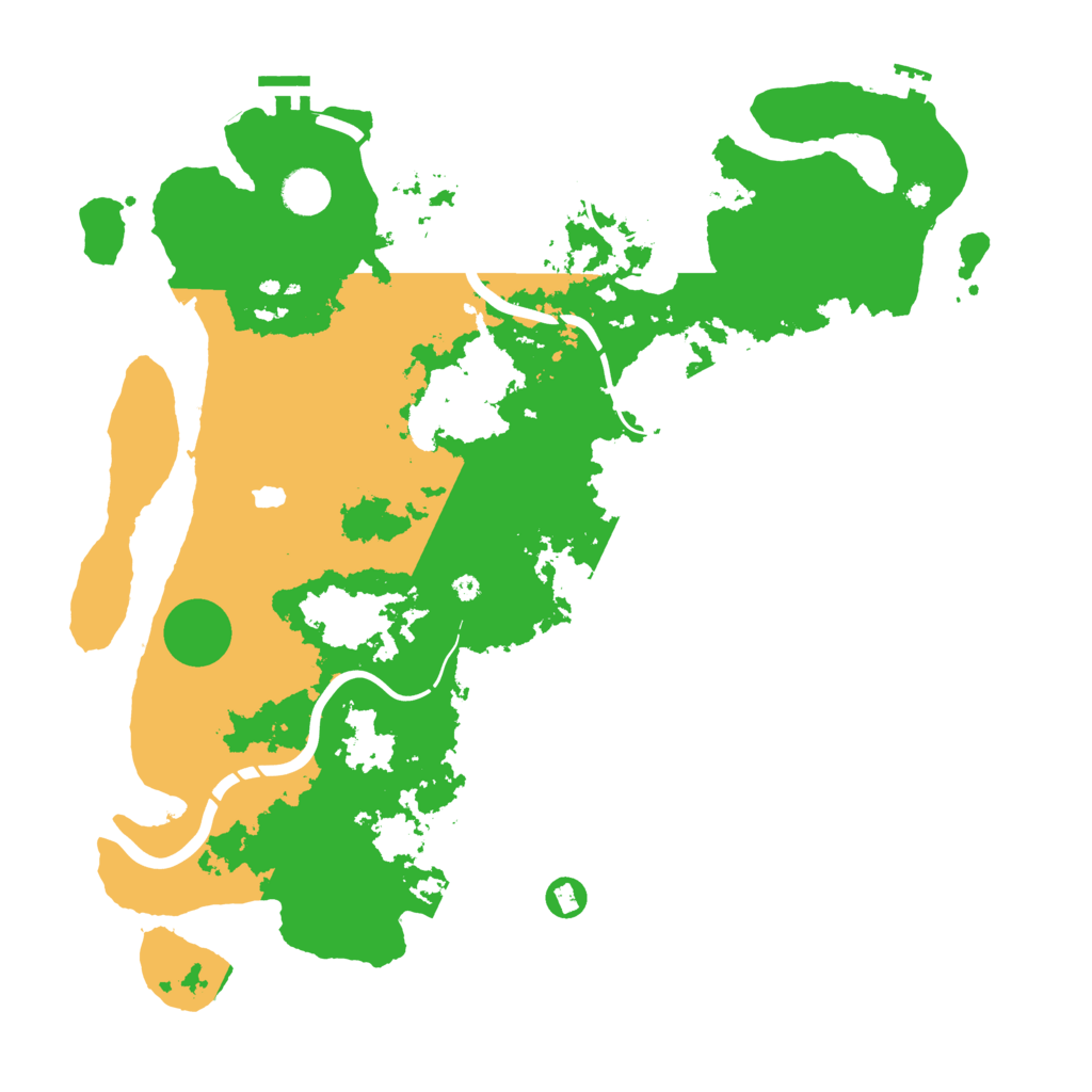 Biome Rust Map: Procedural Map, Size: 4250, Seed: 1789973092