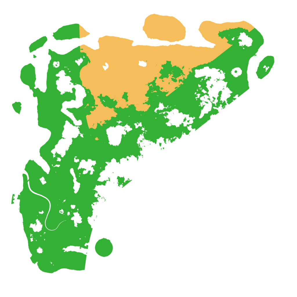 Biome Rust Map: Procedural Map, Size: 4500, Seed: 747035999