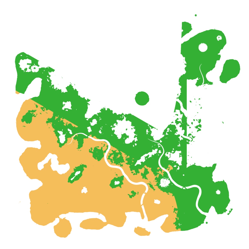 Biome Rust Map: Procedural Map, Size: 5001, Seed: 368021887