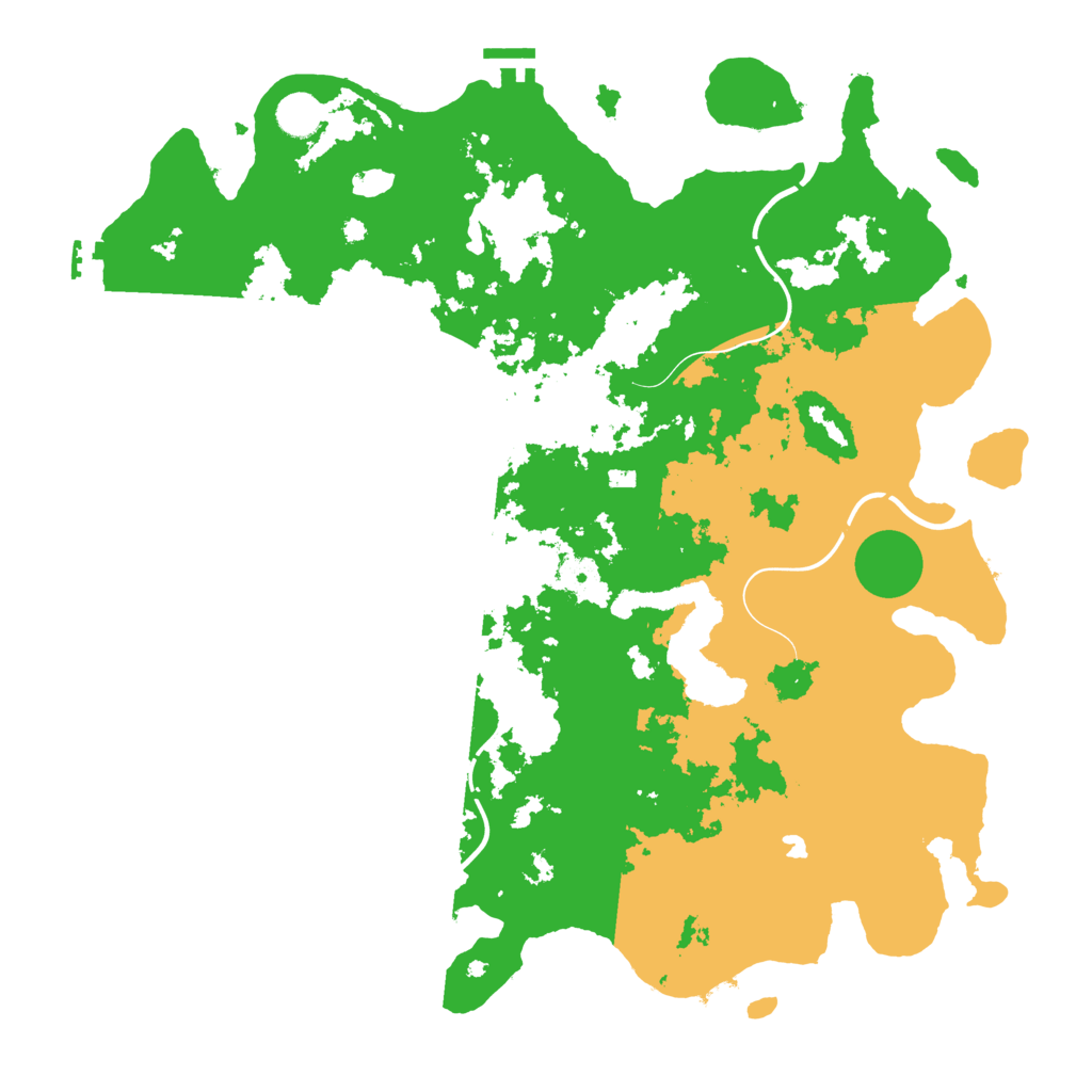 Biome Rust Map: Procedural Map, Size: 4250, Seed: 16497234