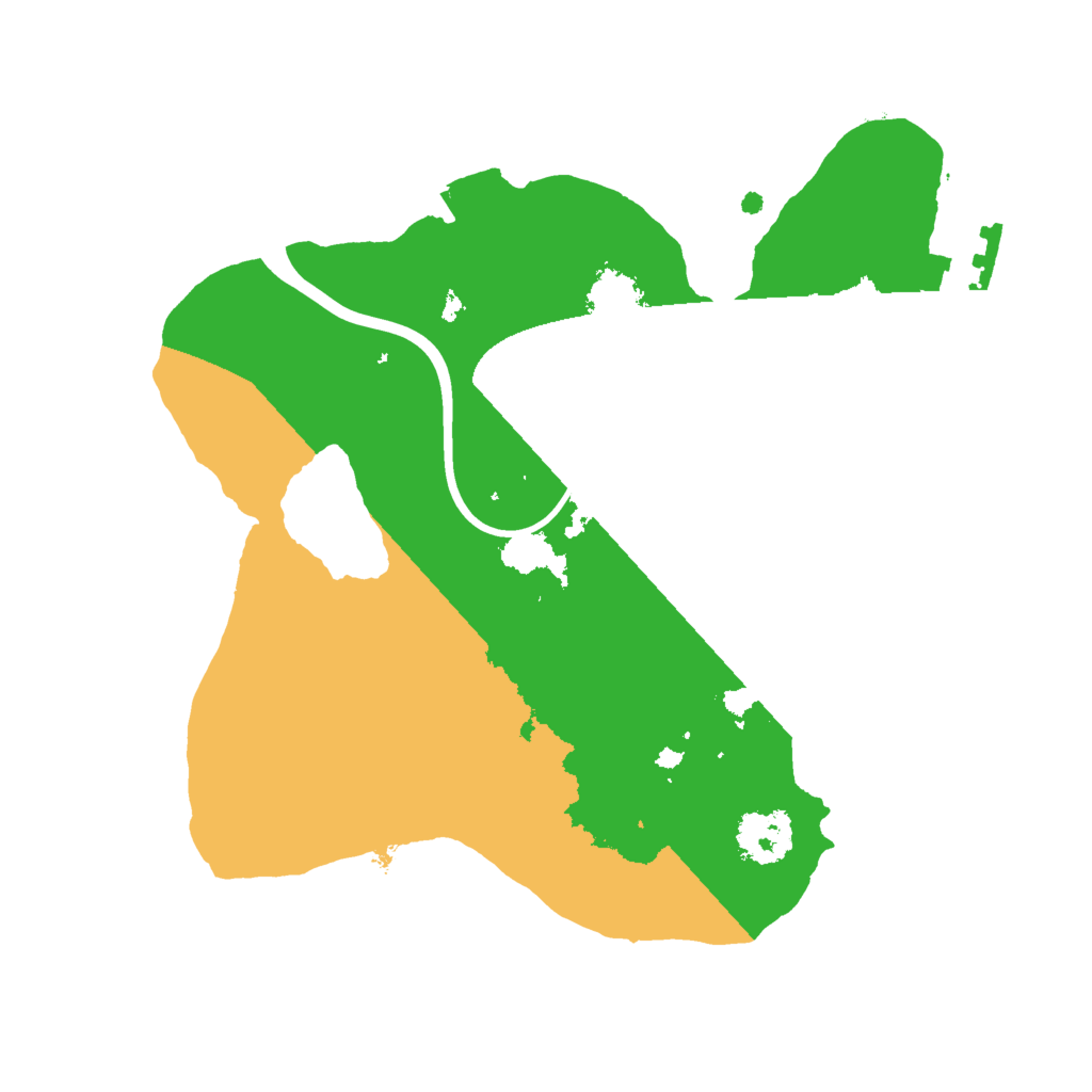 Biome Rust Map: Procedural Map, Size: 2000, Seed: 262346401