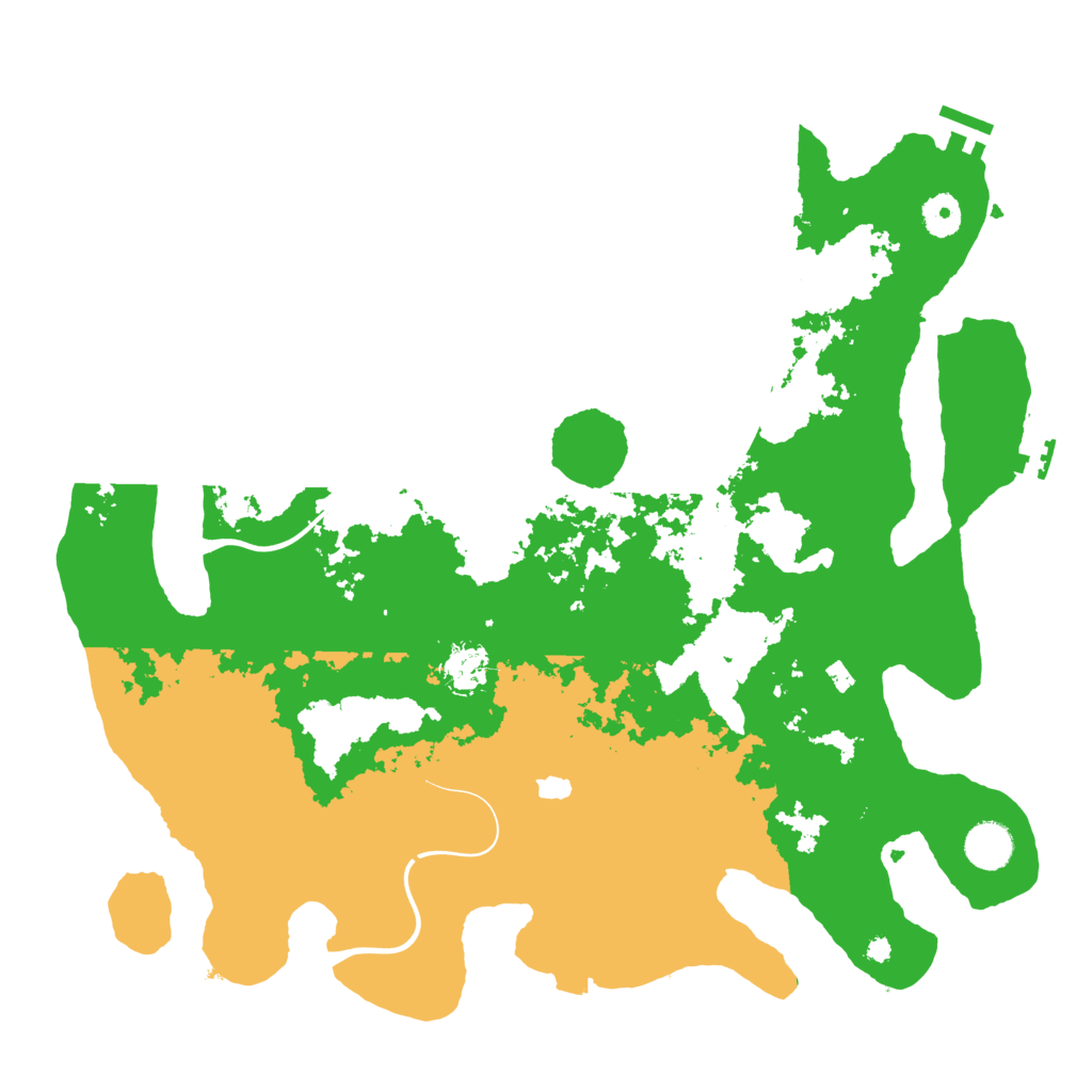 Biome Rust Map: Procedural Map, Size: 4000, Seed: 1026448904