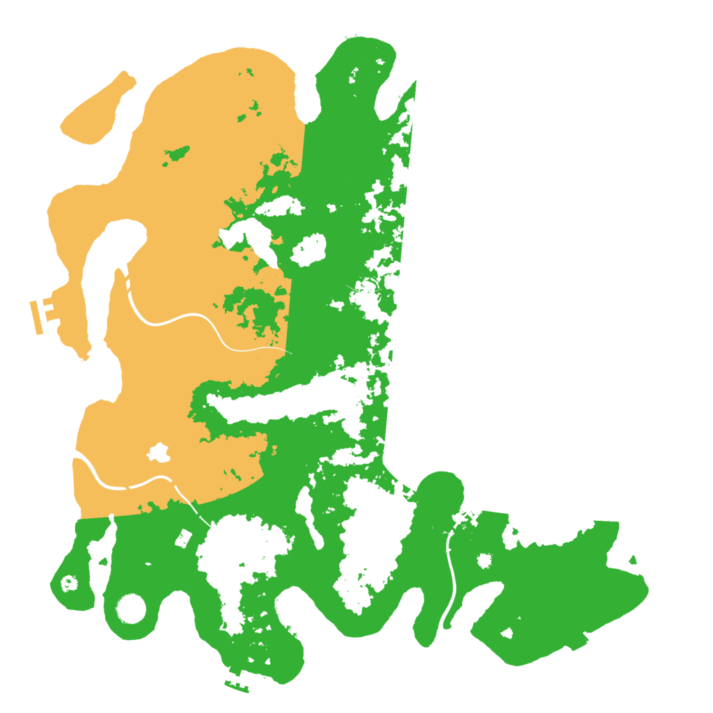 Biome Rust Map: Procedural Map, Size: 4250, Seed: 600931195