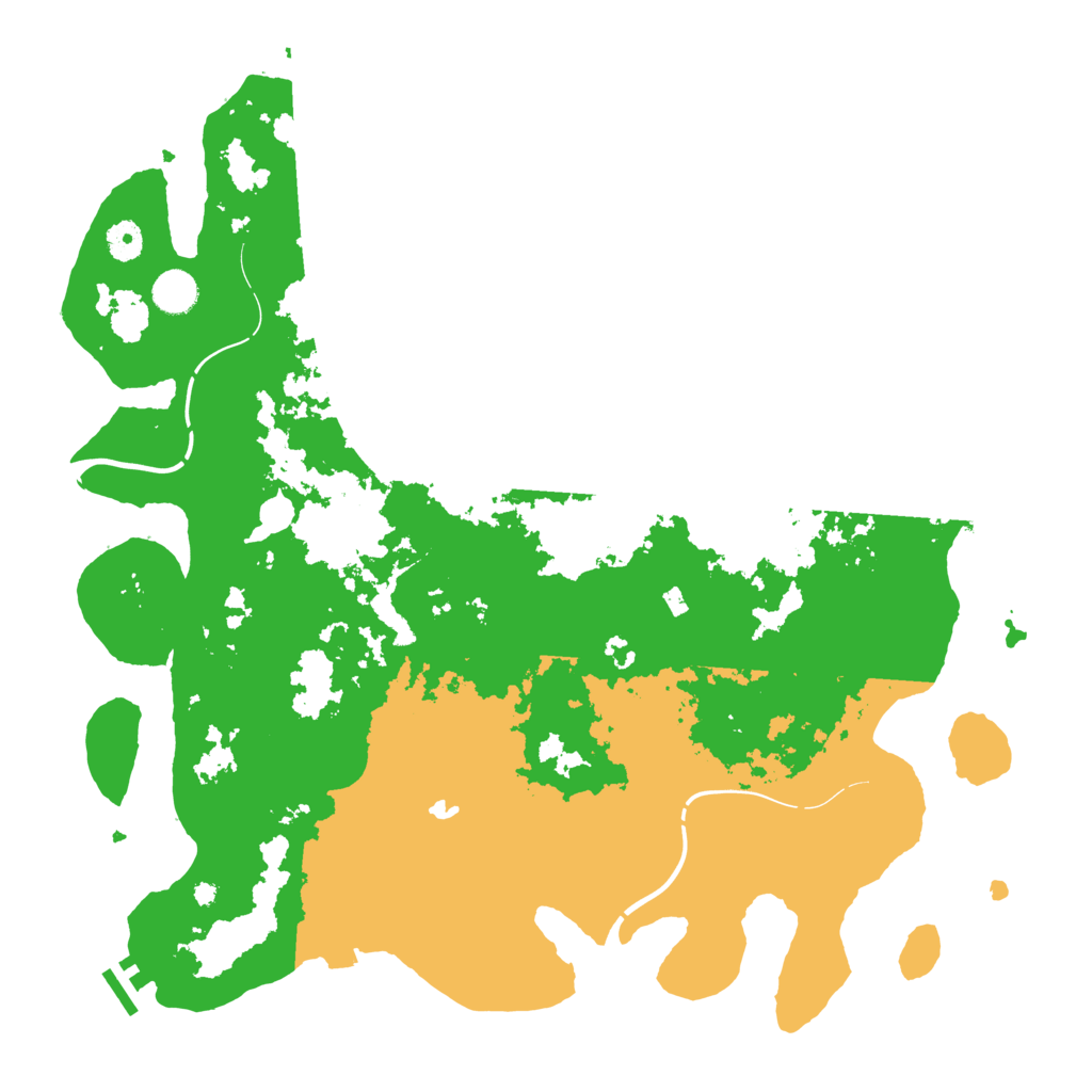 Biome Rust Map: Procedural Map, Size: 4300, Seed: 9881013