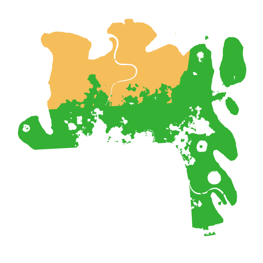 Biome Rust Map: Procedural Map, Size: 3500, Seed: 1567812366