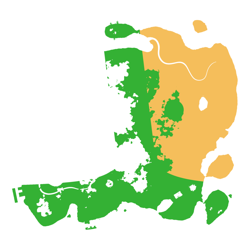 Biome Rust Map: Procedural Map, Size: 3500, Seed: 1347426969