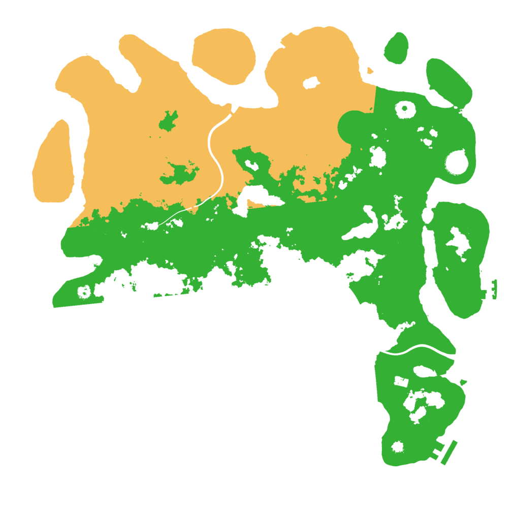 Biome Rust Map: Procedural Map, Size: 4000, Seed: 912381278