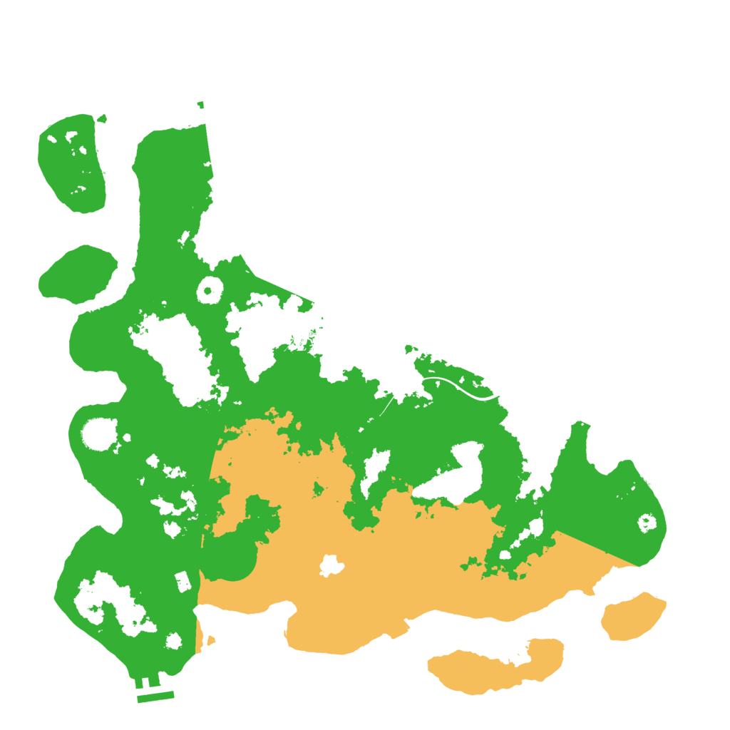 Biome Rust Map: Procedural Map, Size: 4000, Seed: 1827632108