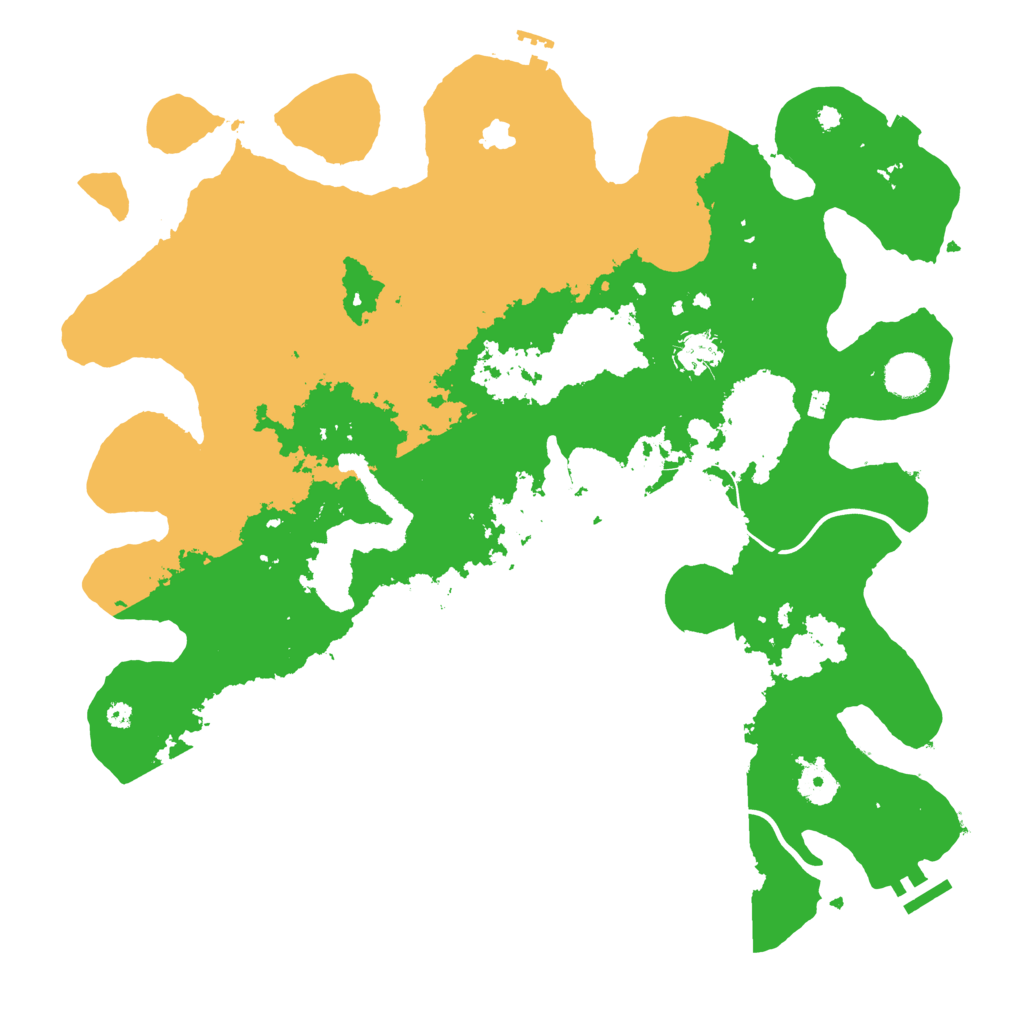 Biome Rust Map: Procedural Map, Size: 4000, Seed: 178583