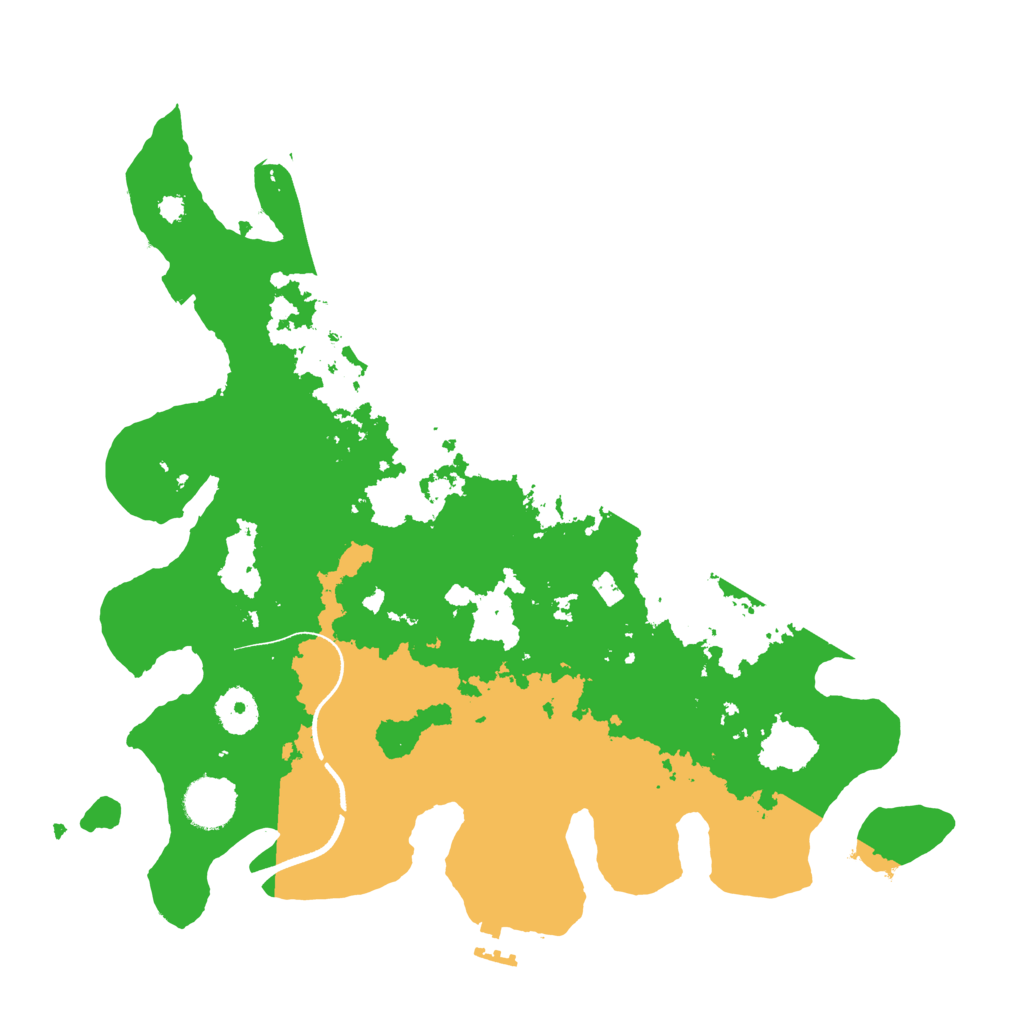 Biome Rust Map: Procedural Map, Size: 3500, Seed: 1101184469