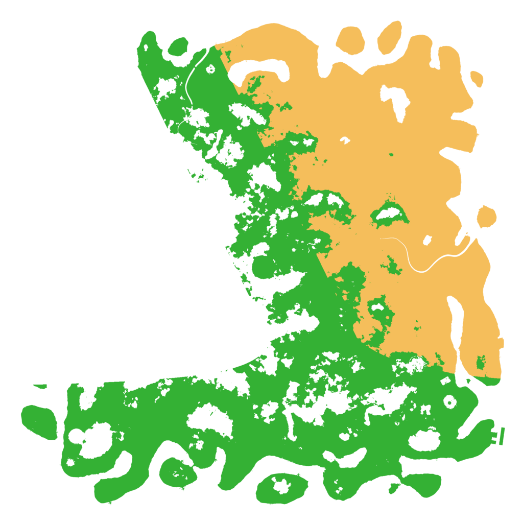Biome Rust Map: Procedural Map, Size: 6000, Seed: 324
