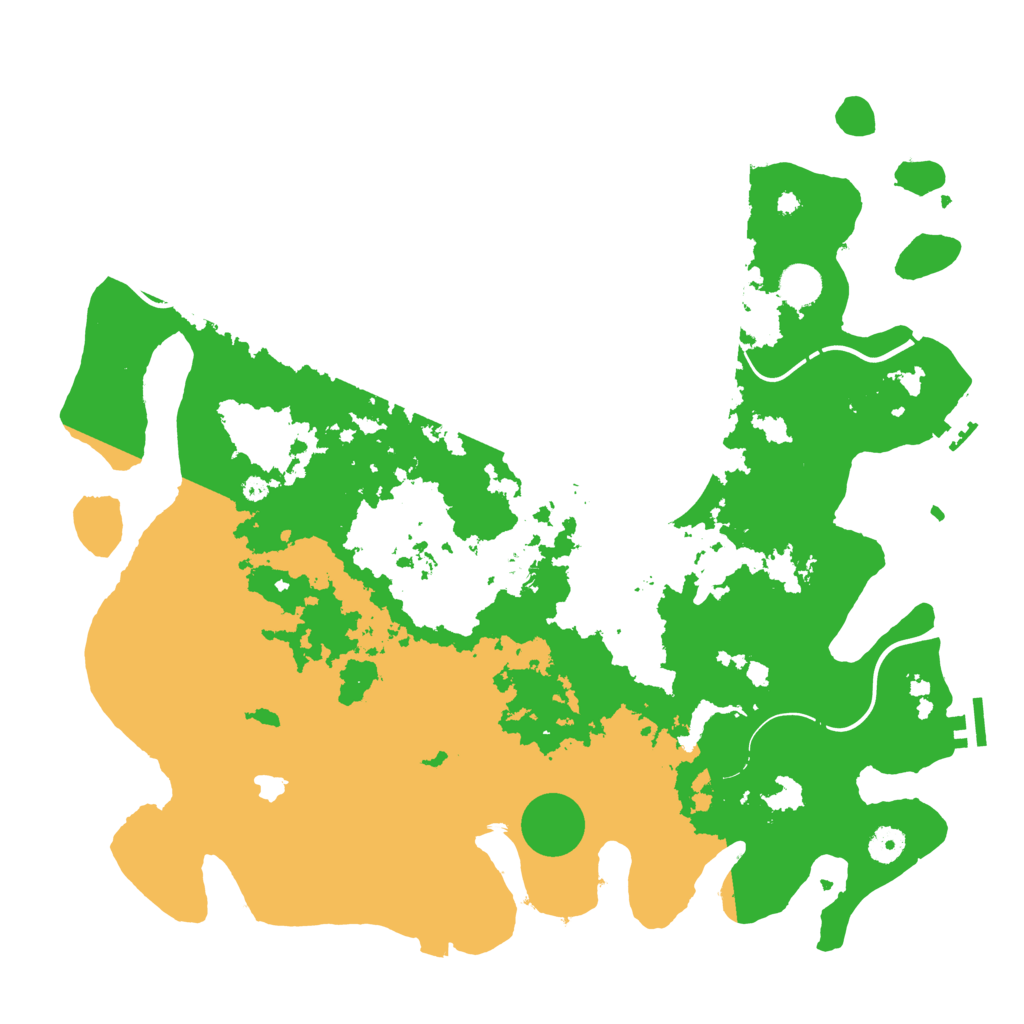 Biome Rust Map: Procedural Map, Size: 4250, Seed: 586061559