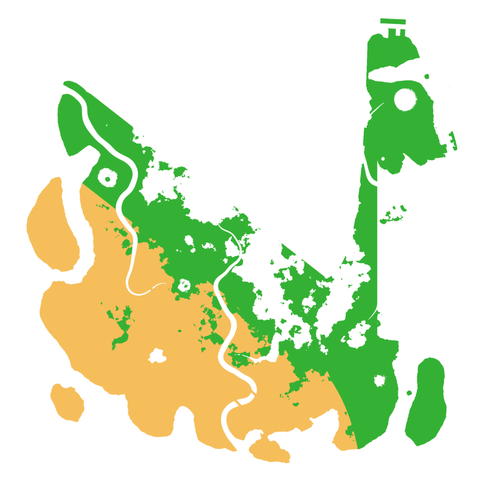 Biome Rust Map: Procedural Map, Size: 4000, Seed: 370219994