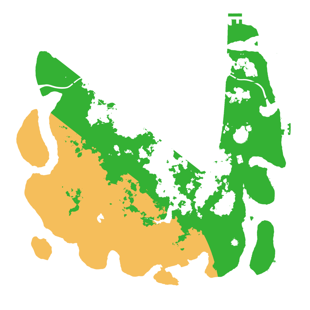 Biome Rust Map: Procedural Map, Size: 4000, Seed: 370219994