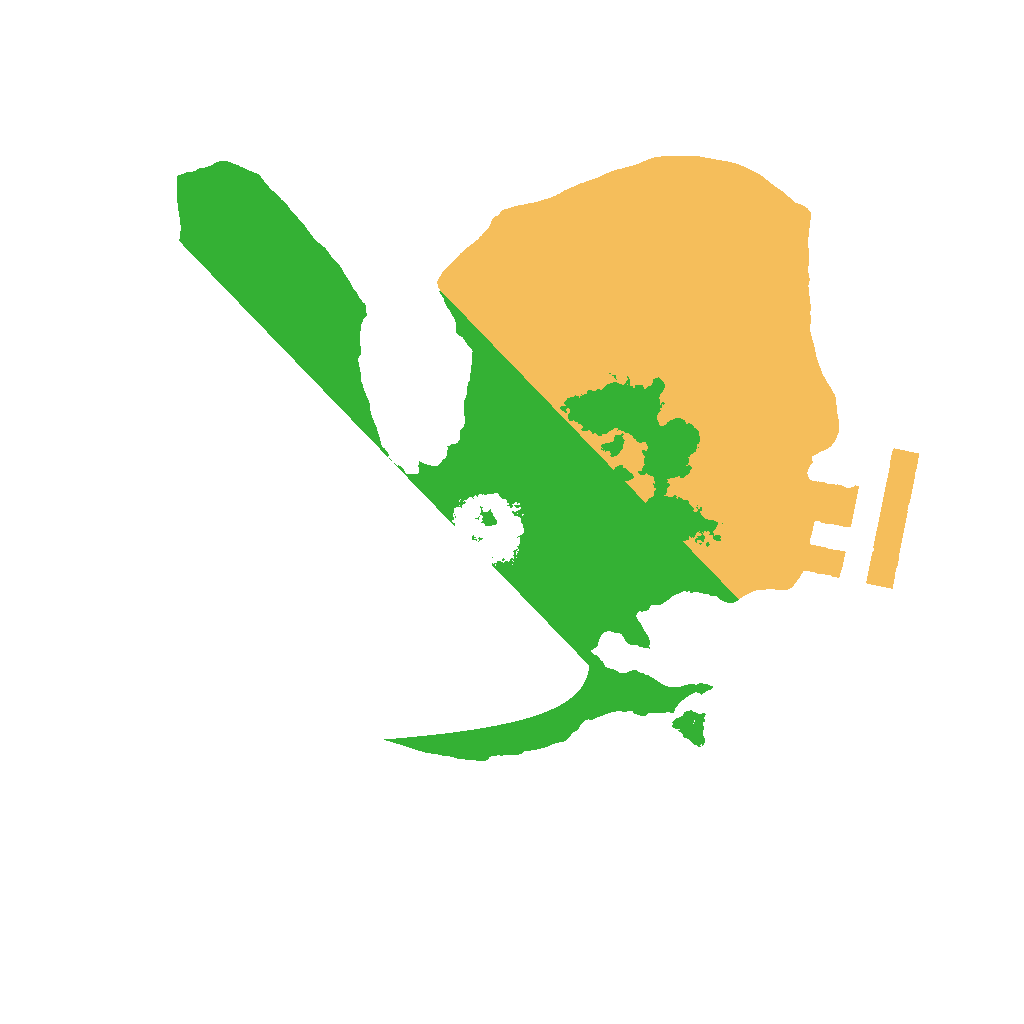 Biome Rust Map: Procedural Map, Size: 1500, Seed: 615843116