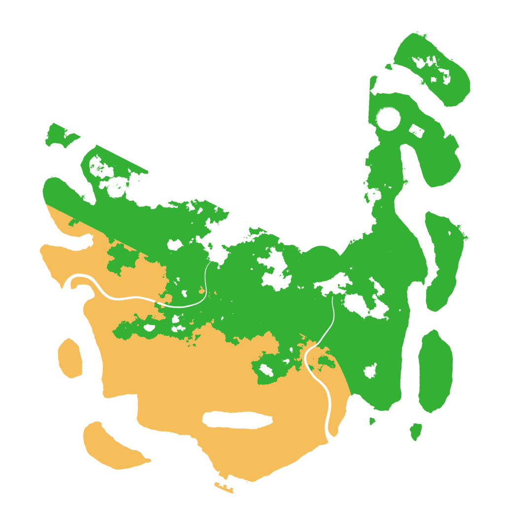 Biome Rust Map: Procedural Map, Size: 3750, Seed: 1653049070