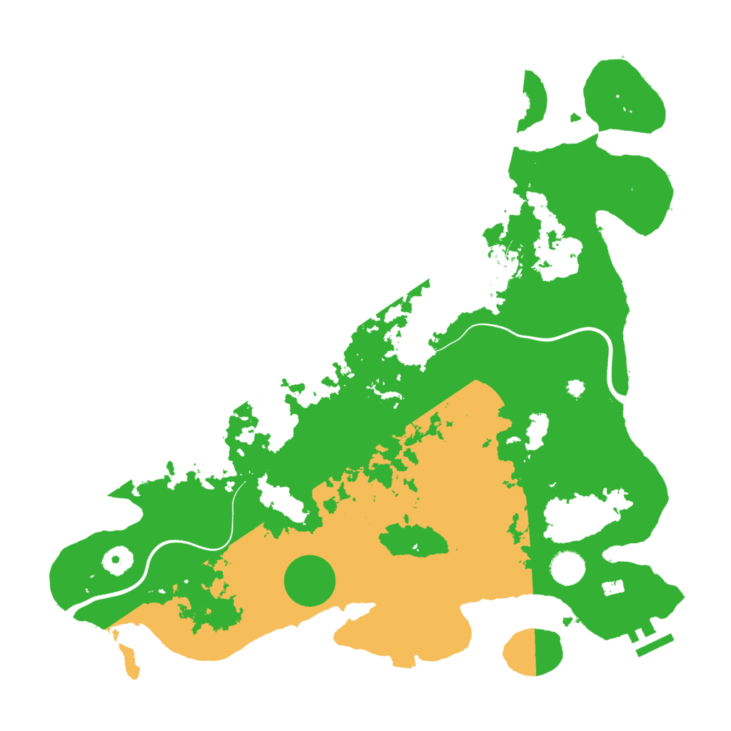 Biome Rust Map: Procedural Map, Size: 3750, Seed: 1739715324