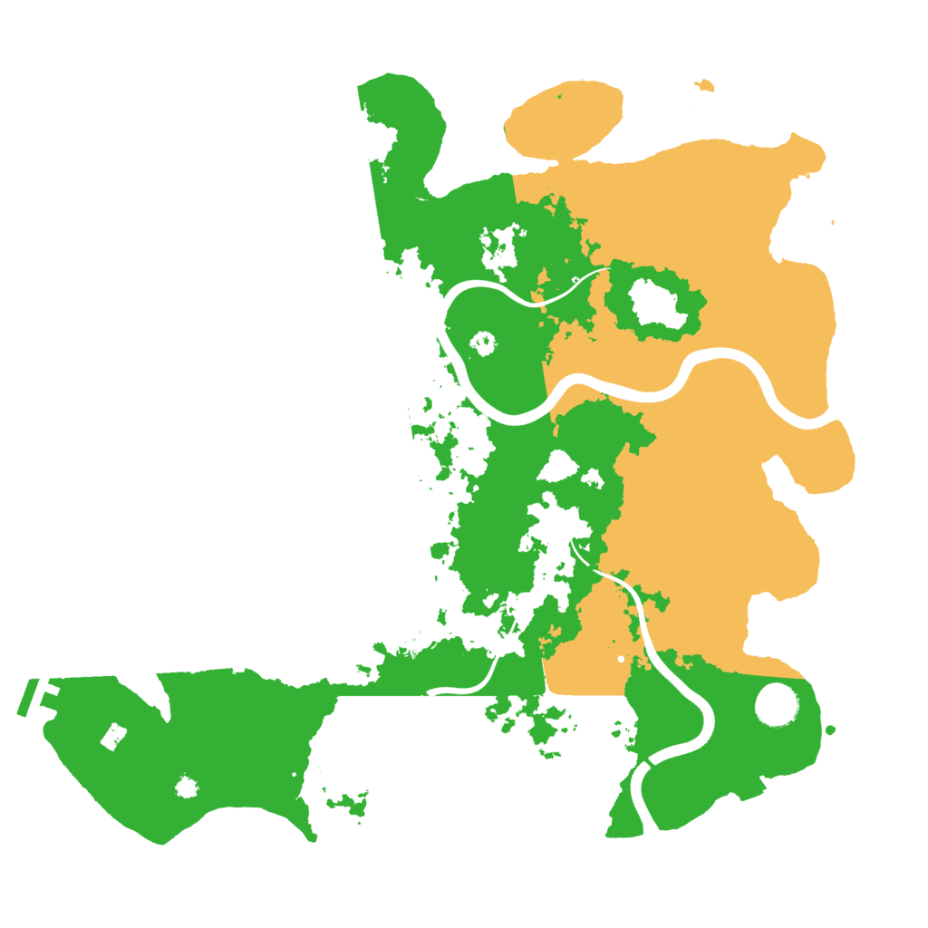 Biome Rust Map: Procedural Map, Size: 3800, Seed: 12021029