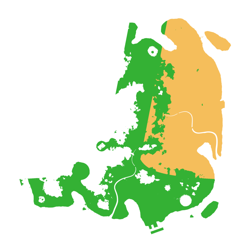 Biome Rust Map: Procedural Map, Size: 3750, Seed: 1329133183