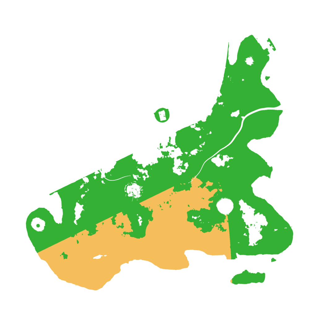 Biome Rust Map: Procedural Map, Size: 3500, Seed: 1462320594