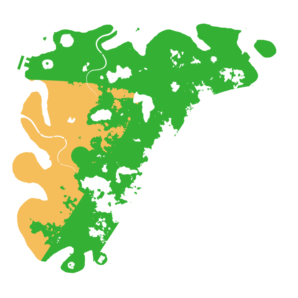 Biome Rust Map: Procedural Map, Size: 4250, Seed: 988180