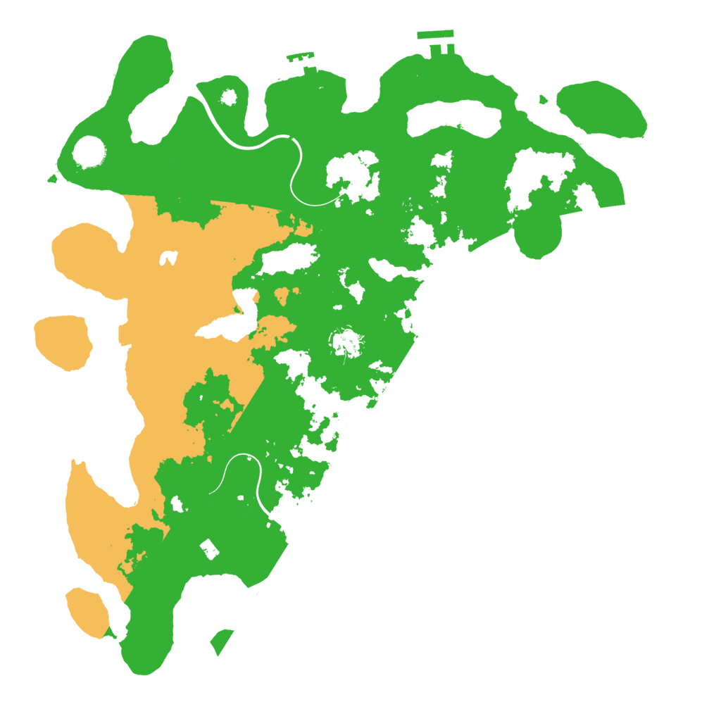 Biome Rust Map: Procedural Map, Size: 4000, Seed: 170709286
