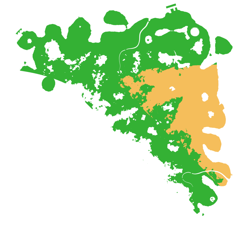 Biome Rust Map: Procedural Map, Size: 4800, Seed: 1503124097