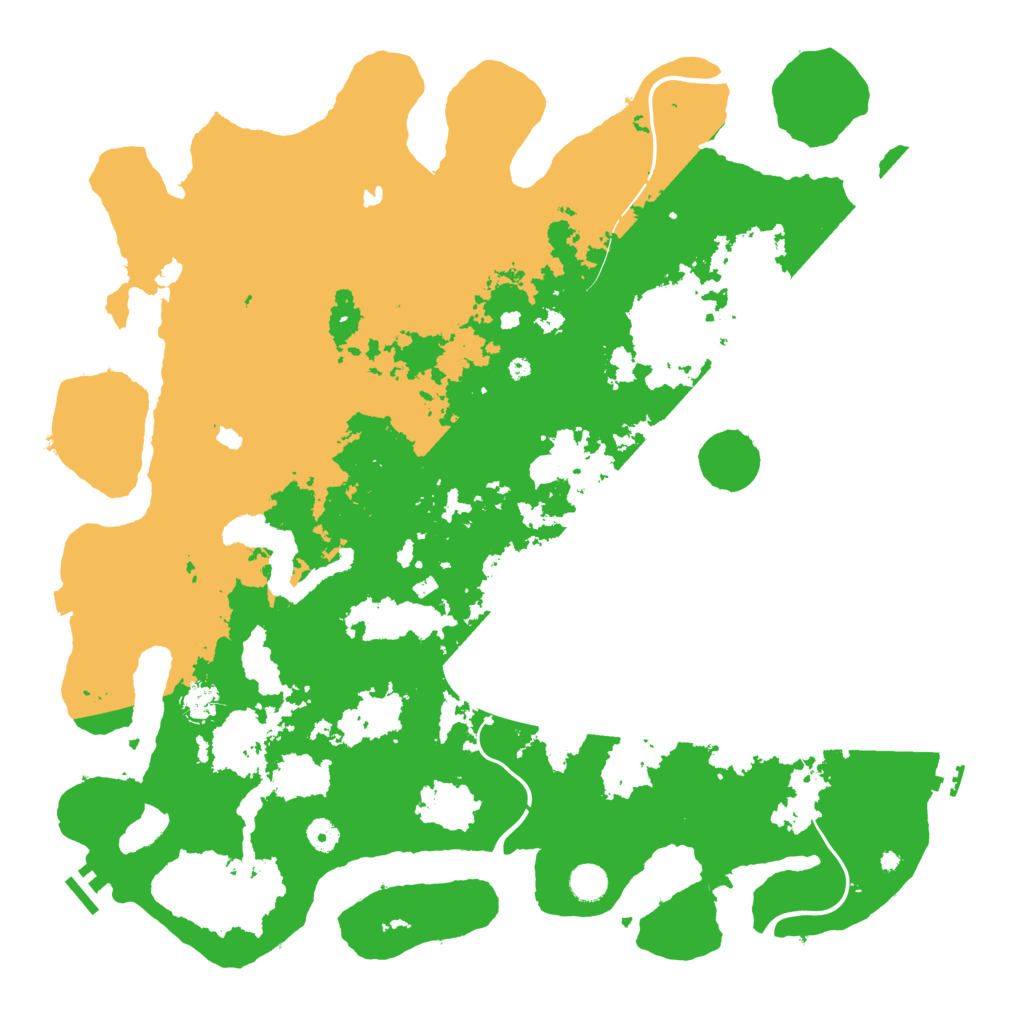 Biome Rust Map: Procedural Map, Size: 4750, Seed: 372279739
