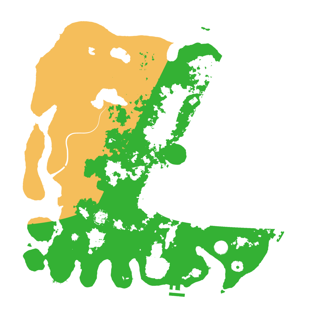 Biome Rust Map: Procedural Map, Size: 4000, Seed: 312498734