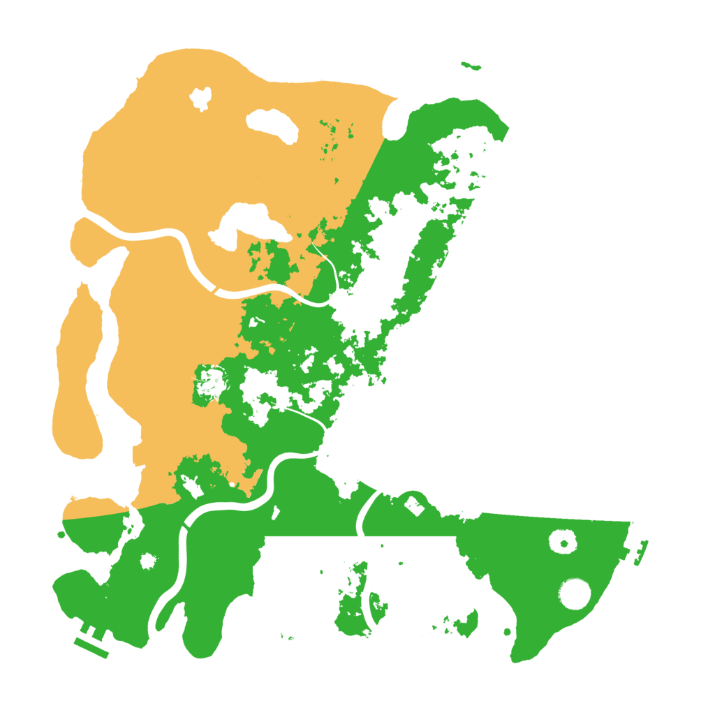 Biome Rust Map: Procedural Map, Size: 4000, Seed: 312498734